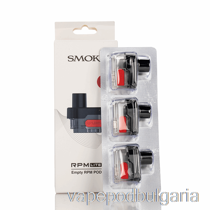 Vape 10000 Дръпки Smok Rpm Lite Replacement Pods 3.2ml Refillable Pod Kapacitet